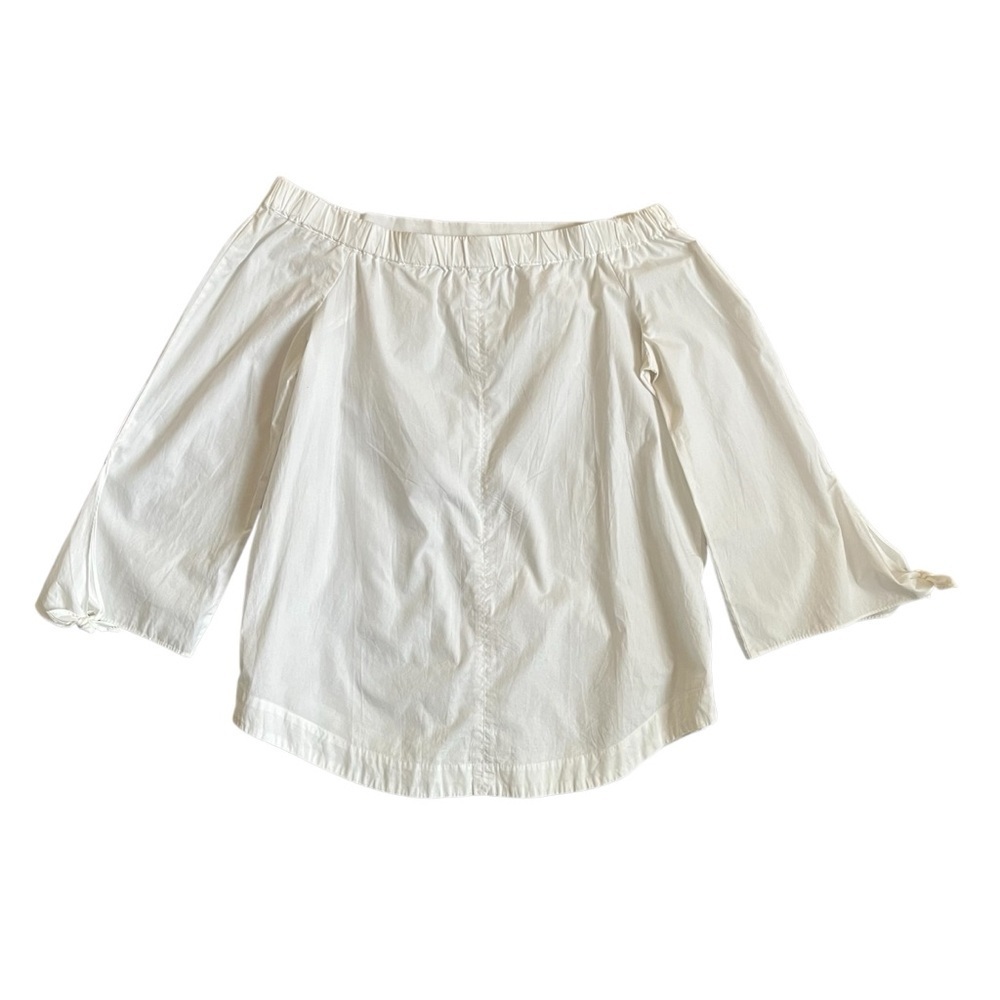 Free People Cotton Off the Shoulder Top - Picture 2 of 8
